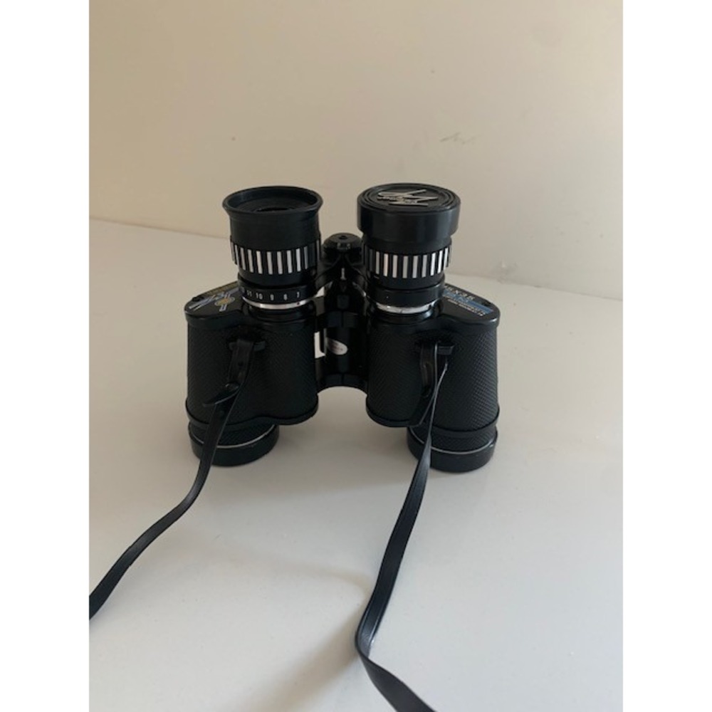 Tasco Zip 101Z Zoom Binoculars 7X-15X35mm with Case and Caps Vintage Optics - Picture 3 of 15